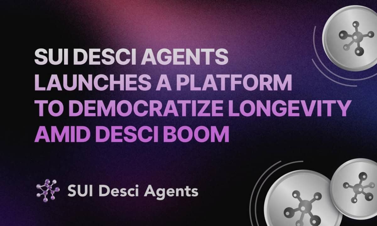 SUI DeSci代理商推出长寿民主化平台,在DeSci热潮中掀起新风潮