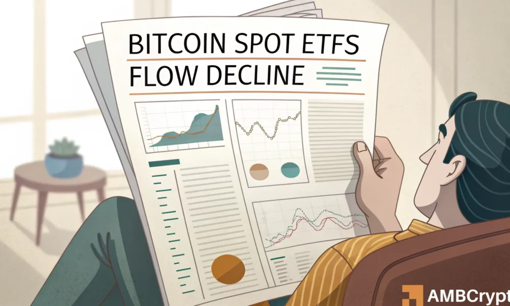 比特币现货ETF流失9亿美元，投资者信心岌岌可危？